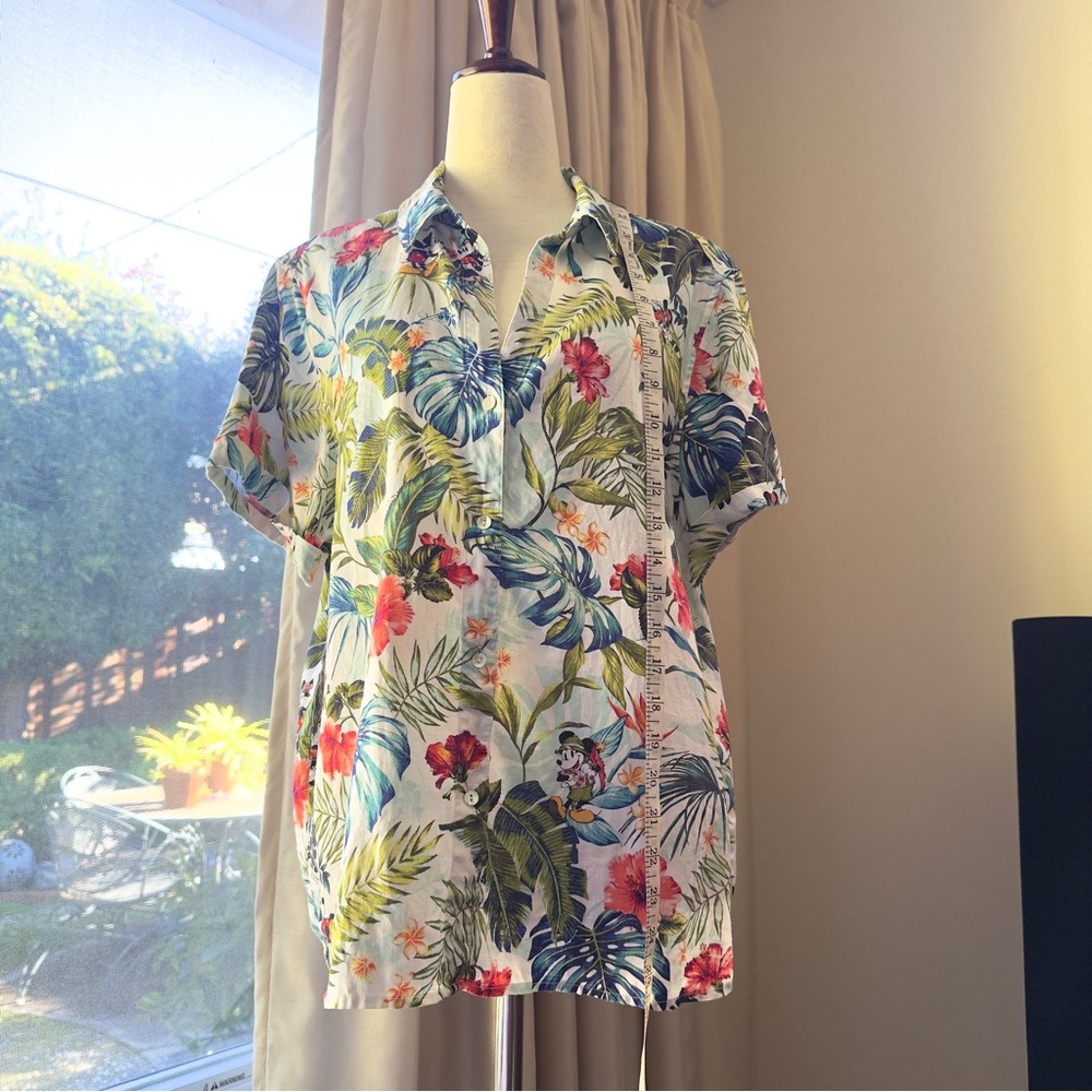 Disney Tommy Bahama Jungle Jubilee Camp Shirt Medium - Picture 11 of 13